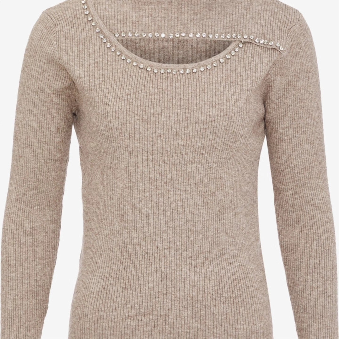 Casual Knitted cut top 1