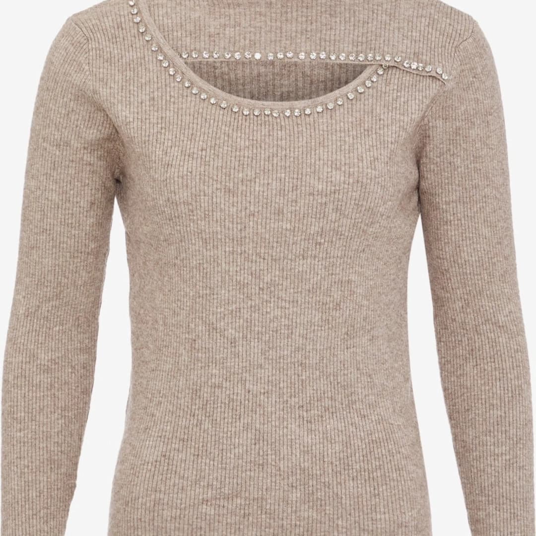 Casual Knitted cut top