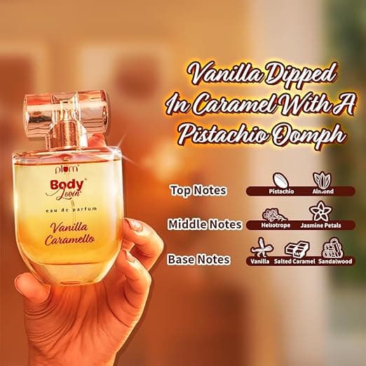 lum BodyLovin' Vanilla Caramello Eau De Perfume (Parfum) 50 ml| Long-Lasting Gourmet Fragrance | Luxury Perfume for Women | Vanilla, Caramel & Pistachio Notes. 2