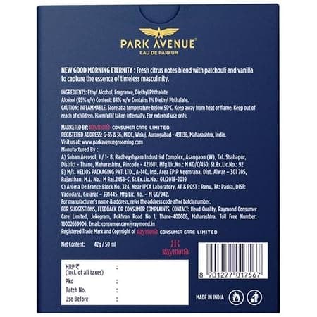 ParkAvenue Good Morning Eternity EDP For Men 50ml 5