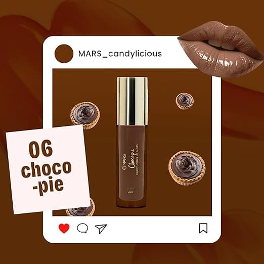 MARS Candylicious Sheer Lip Gloss for Women | Hydrating & High Shine | Lightweight | Non-Sticky | Enriched with Vitamin-E, Hyaluronic Acid & Avocado Ester (4.0ml) 1