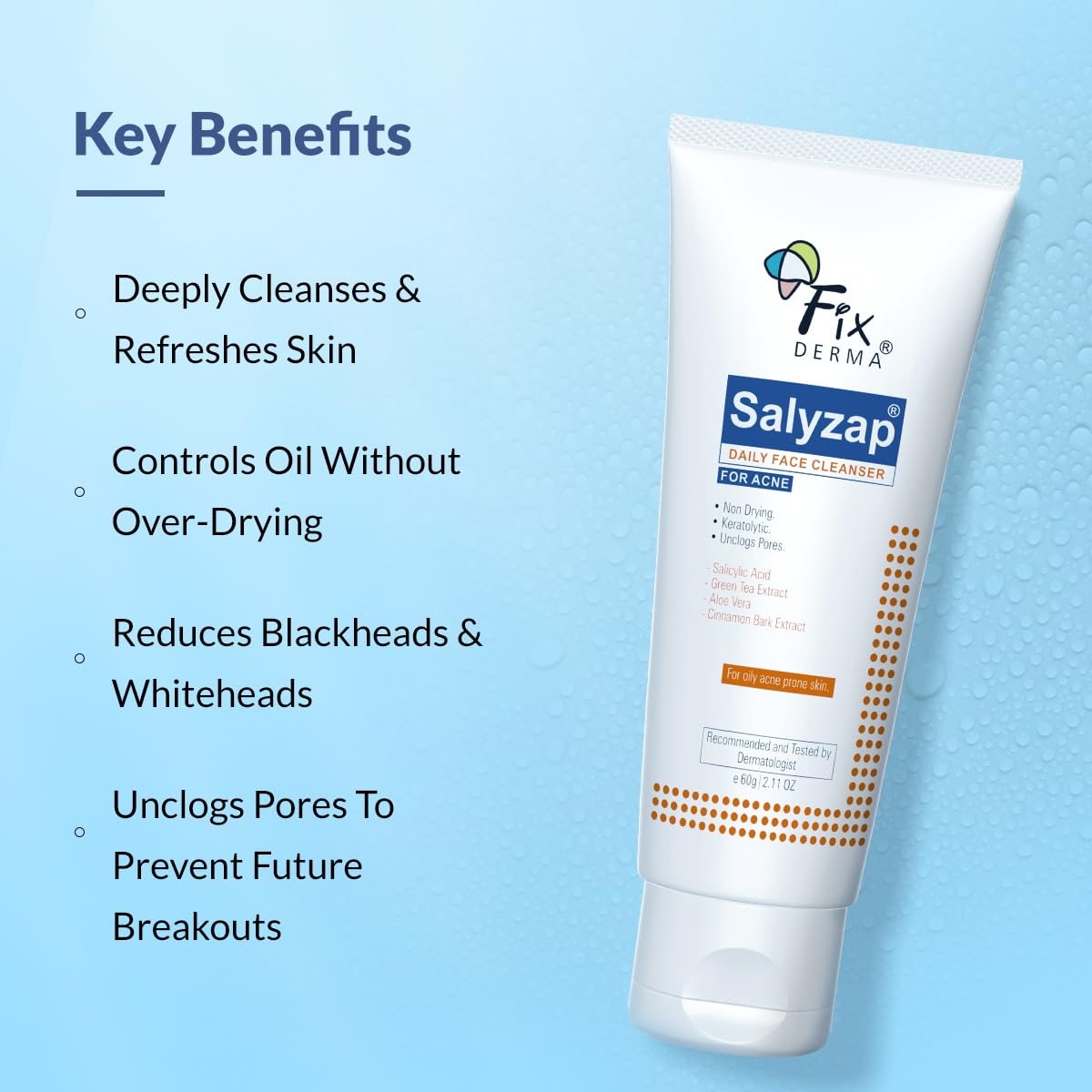 Salyzap Face Cleanser 60 GM 3