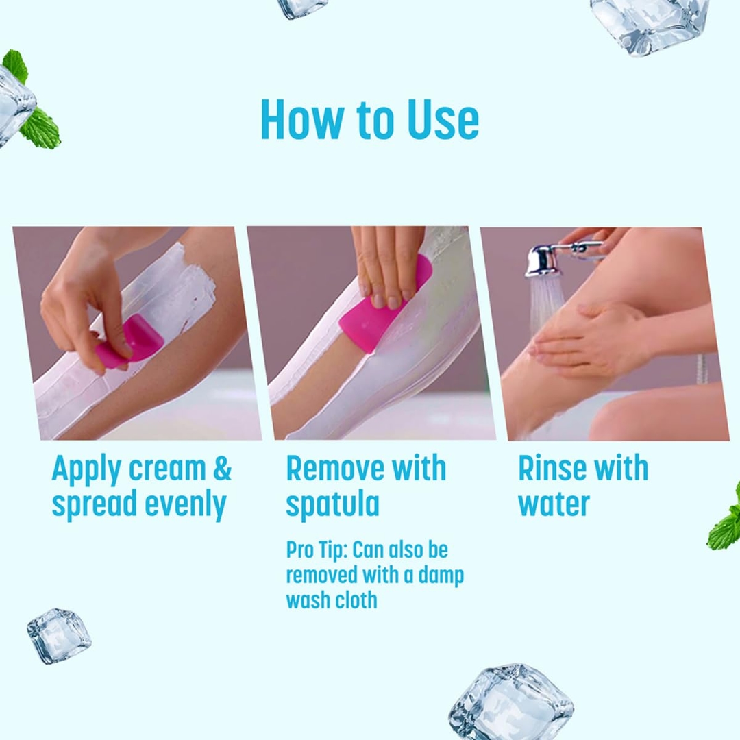 ReckittVeet Hair Removal Cream with Aloe Vera and Vitamin E for Sensitive Skin - 100g 6