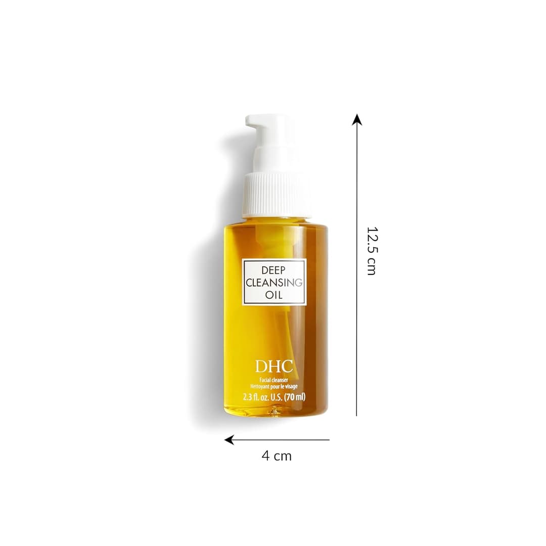DHC Deep Cleansing Oil, Facial Cleansing Oil, Makeup Remover, Cleanses without Clogging Pores, Residue-Free, Fragrance & Colorant Free (70ml) 5