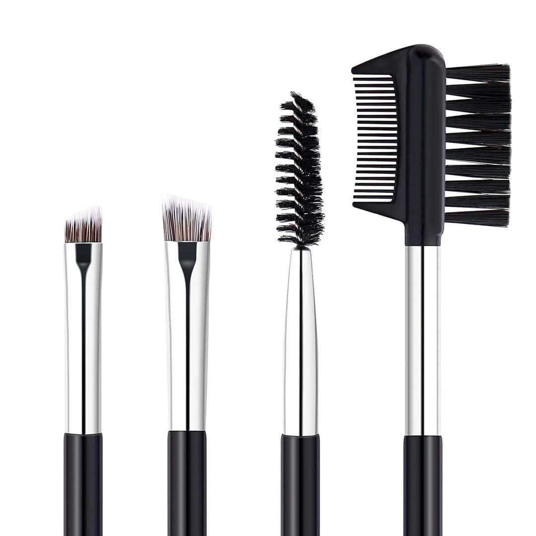 Double Ended Angled makup brush