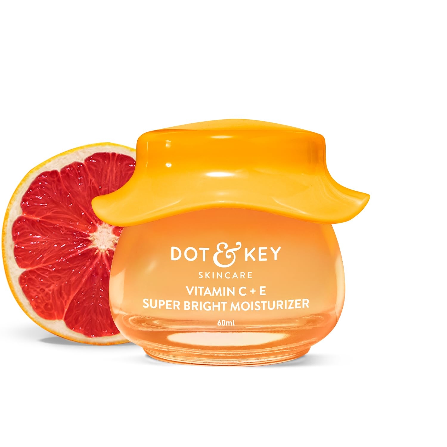 Dot & Key Vitamin C + E Sorbet Super Bright Moisturizer For Face | Vitamin C Face Moisturizer|Reduces Skin Dullness|Oil Free & Lightweight | For All Skin Types | 60Ml 1