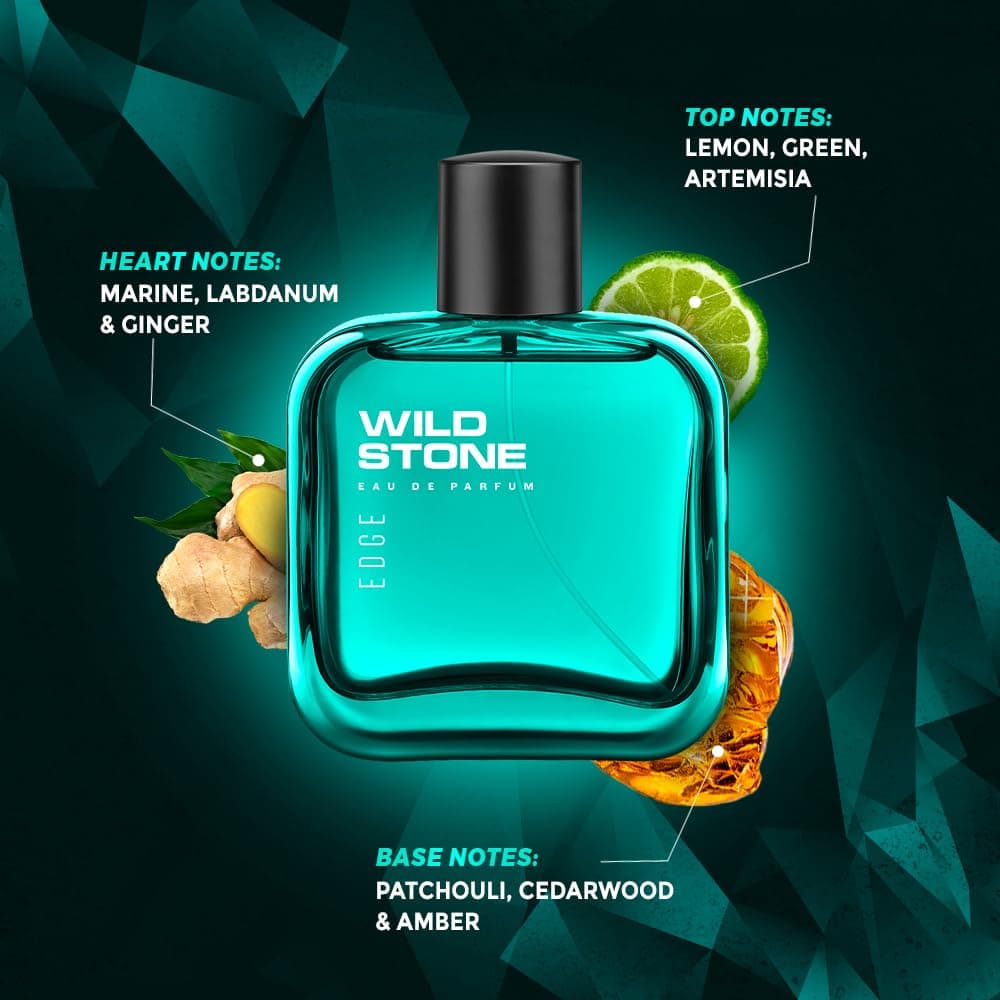 WiLDSTONE Edge Eau De Parfum for Men -100ml 5