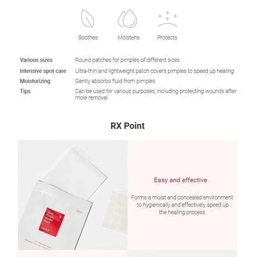 COSRX Acne Pimple Master Patch | Korean Skincare 2