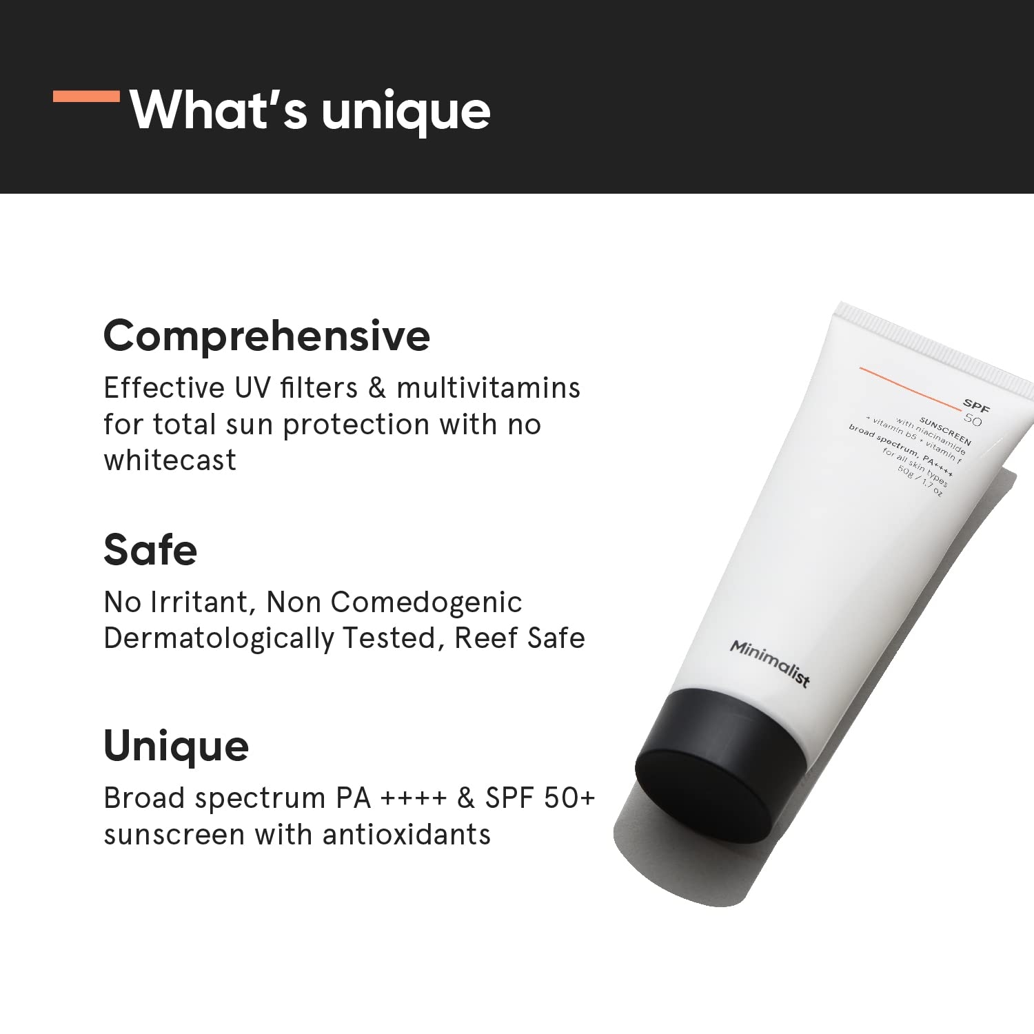 Minimalist Sunscreen SPF 50 4