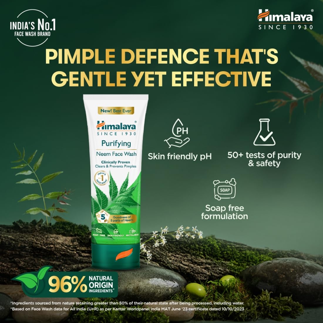 Himalaya Herbals Purifying Neem Face Wash - 400ml 7