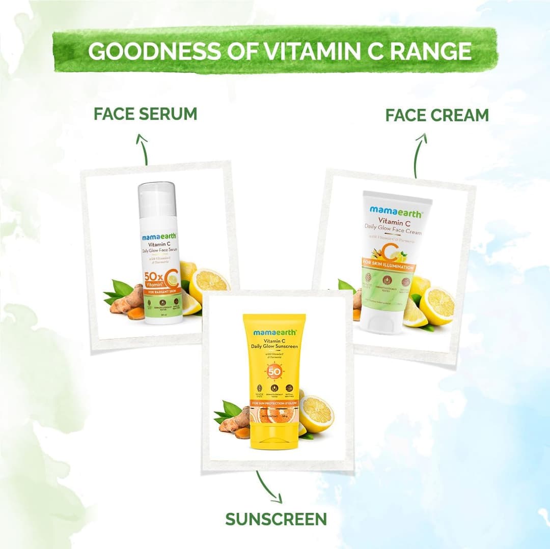 Mama.earth Vitamin C Daily Glow Sunscreen (50g) 3