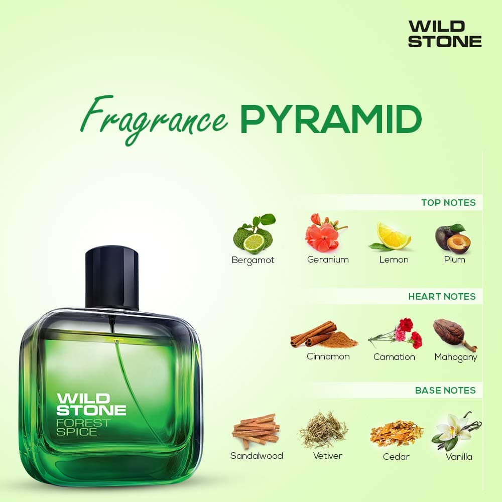 Wild Stone Forest Spice Eau De Parfum For Men 6