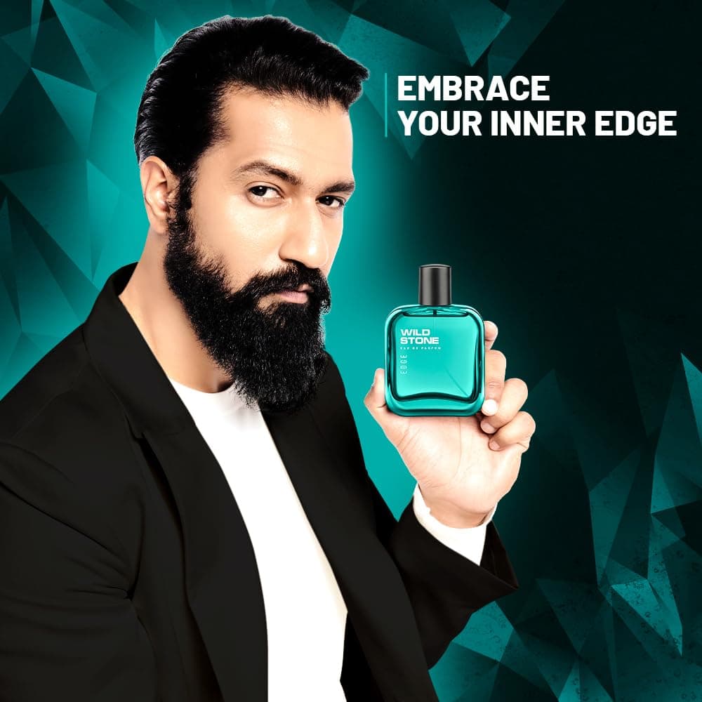 WiLDSTONE Edge Eau De Parfum for Men -100ml 1