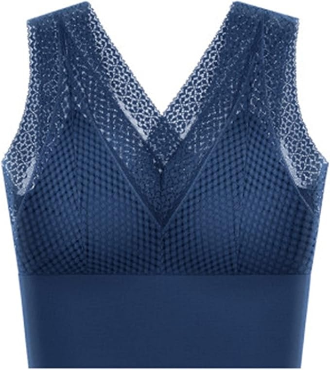 Women's Breast Wrap Ultra-fit Sports Bra Plus Size Lace Underwear Sexy Deep V Corset Ladies Tube Top Breathable Lingerie 6