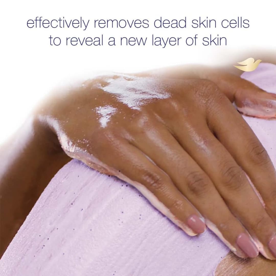 Dove Exfoliating Body Polish Body Scrub Crushed Lavender & Coconut Milk 10.5 oz 298gm 5