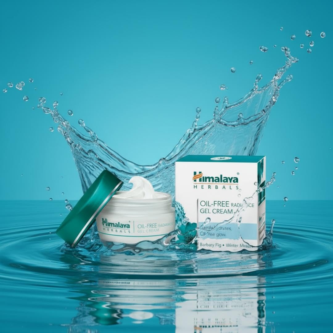Himalaya Herbals Oil-Free Radiance Gel Cream - 50G 2