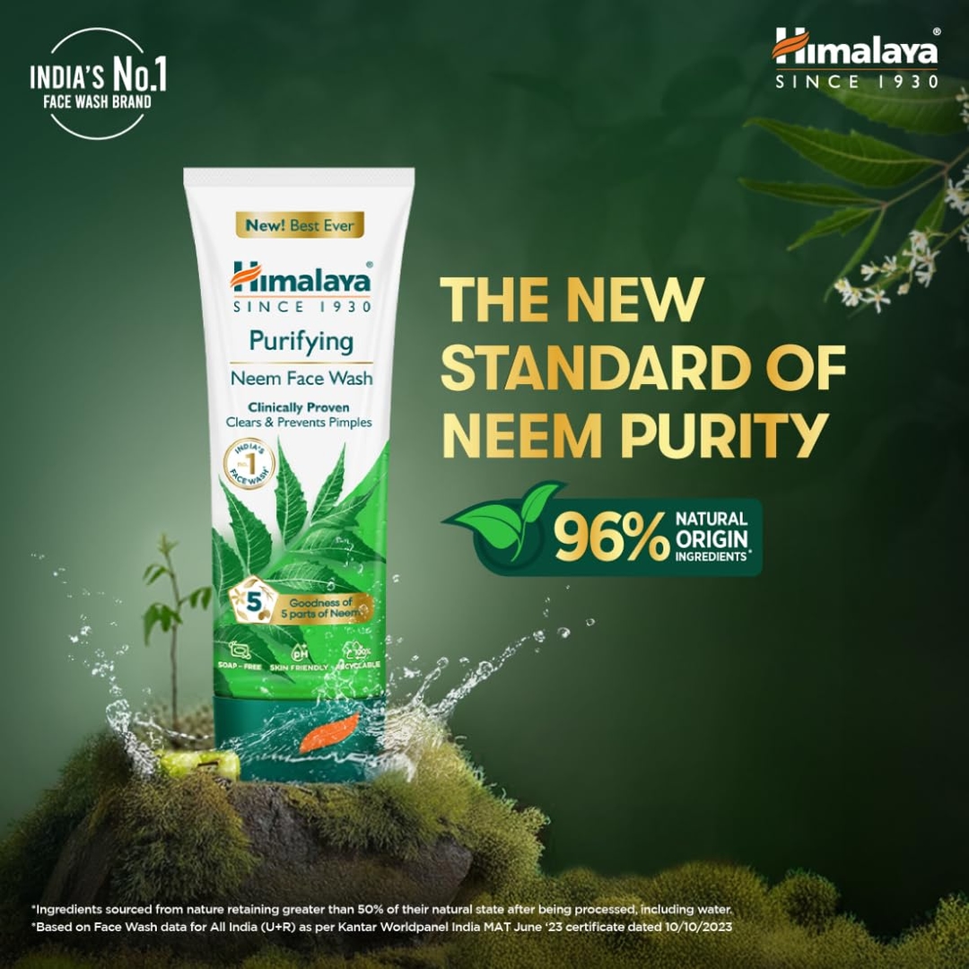 Himalaya Herbals Purifying Neem Face Wash - 400ml 6