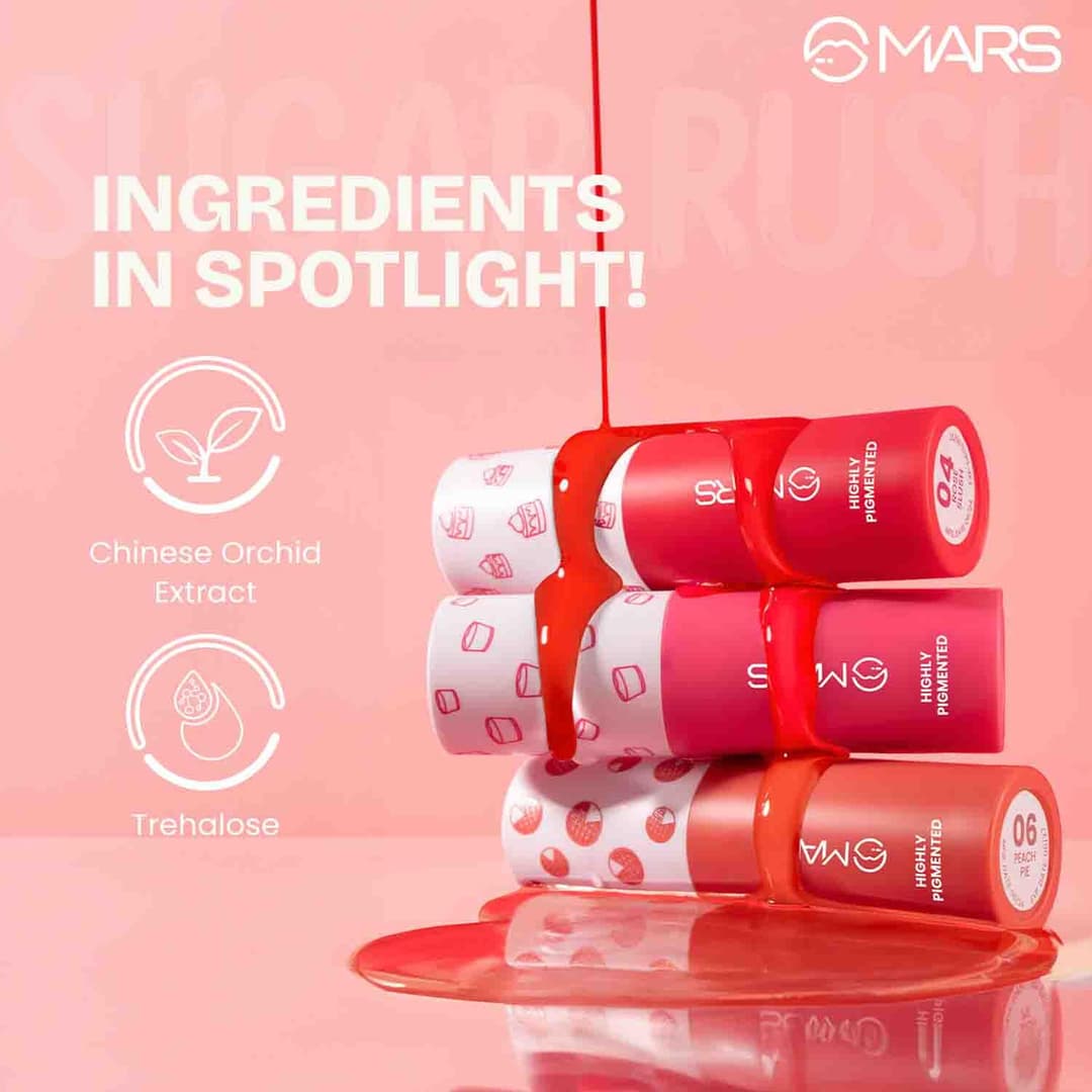 MARS Sugar Rush Liquid Blush 4.5ml | High-Pigmentation | Lightweight Formula | Dewy Matte Finish | Long-Lasting | Smooth Radiant Glow | Easy Doe-Foot Applicator 3