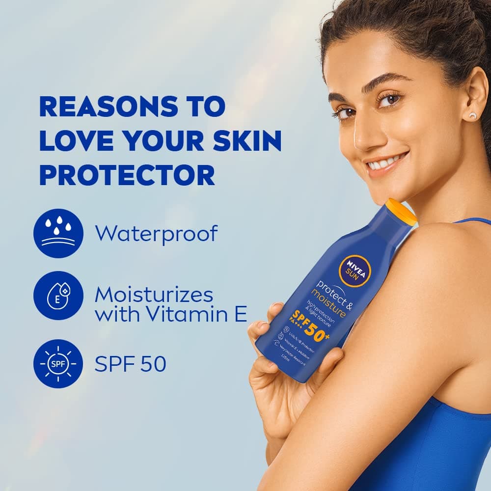 NlVEA Sun Protect & Moisture SPF 50 - 125ml 3