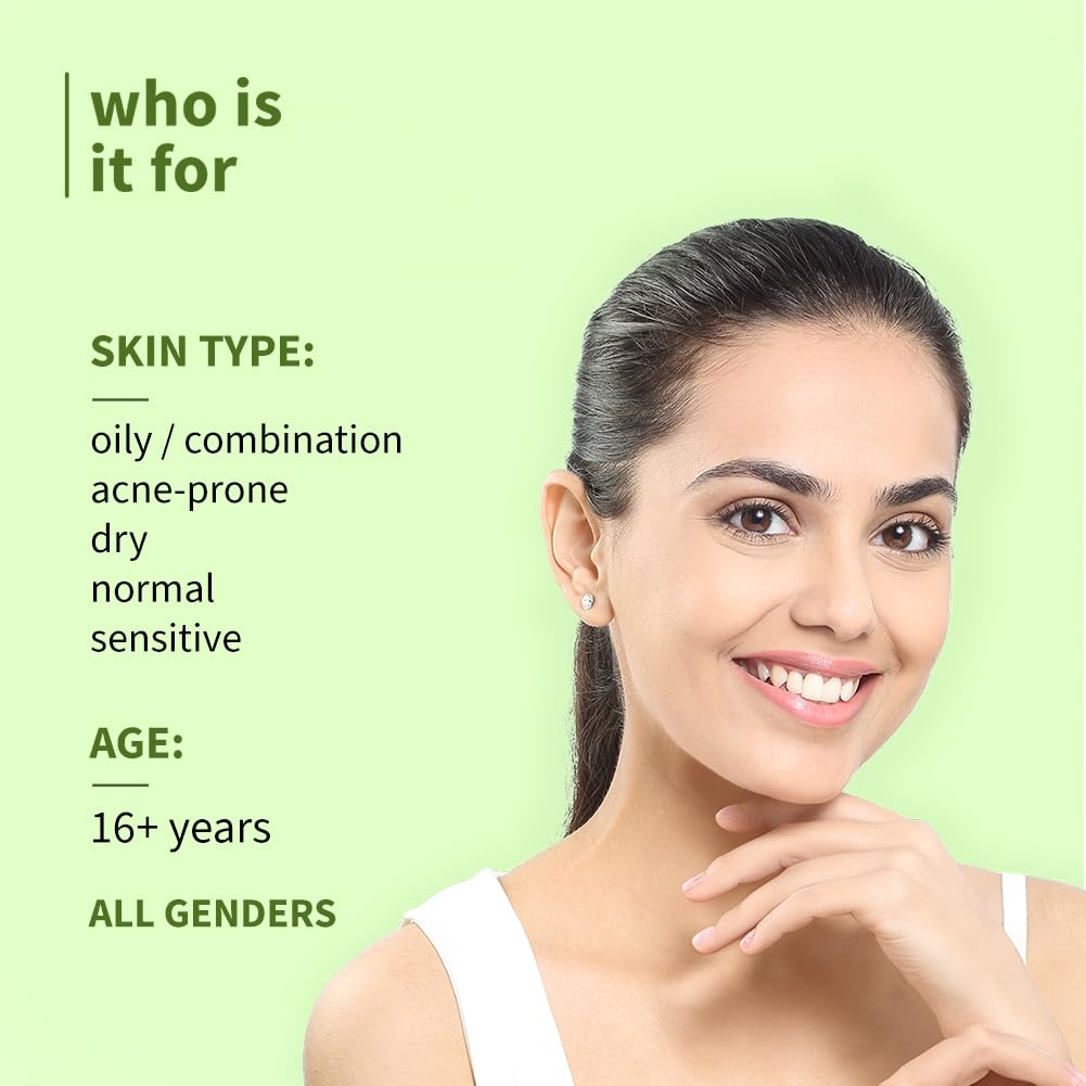 Plum Face Toner for Acne-Prone Skin with Green Tea - 200 ml 5