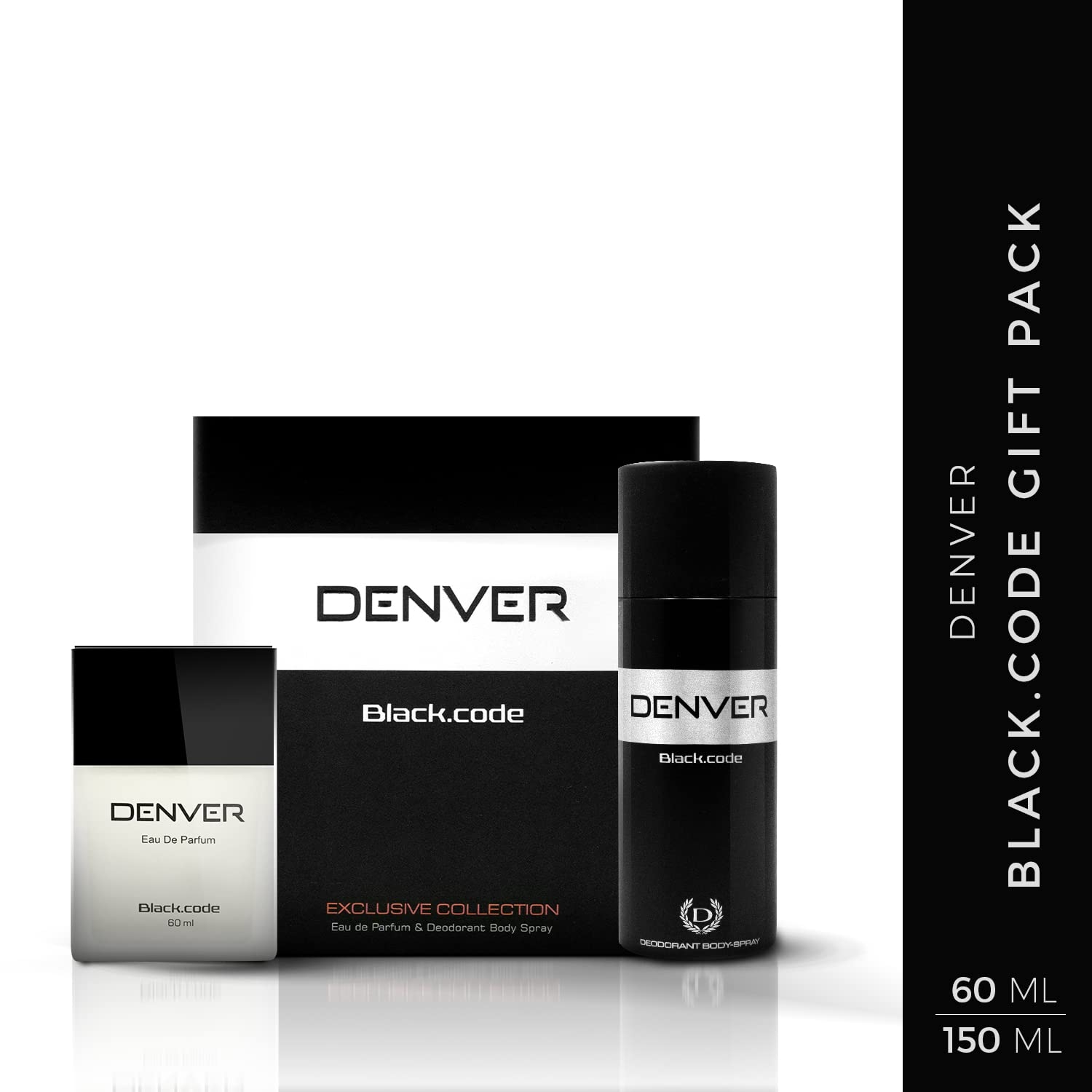 Denver Sporting Club Black Code Perfume and Deo Combo Set 2