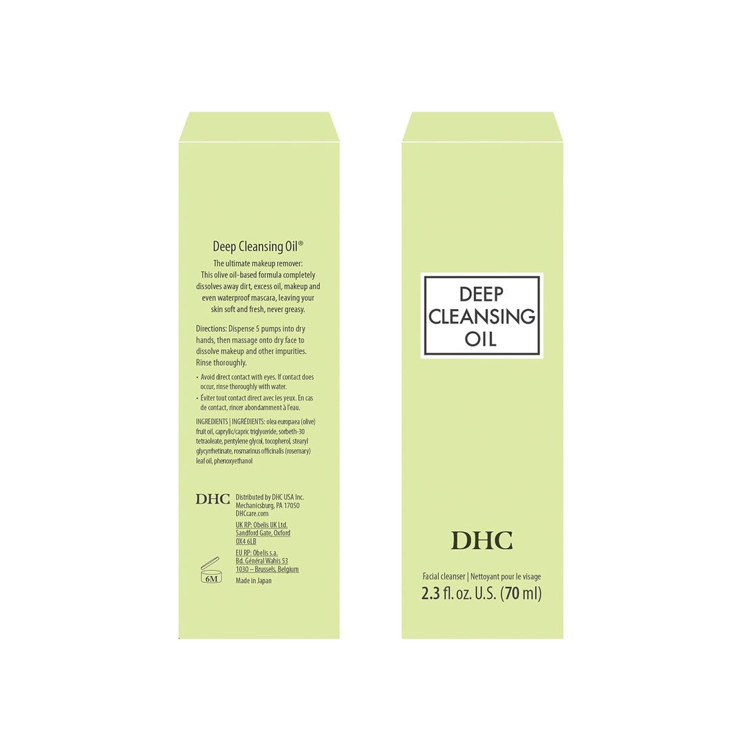 DHC Deep Cleansing Oil, Facial Cleansing Oil, Makeup Remover, Cleanses without Clogging Pores, Residue-Free, Fragrance & Colorant Free (70ml) 7
