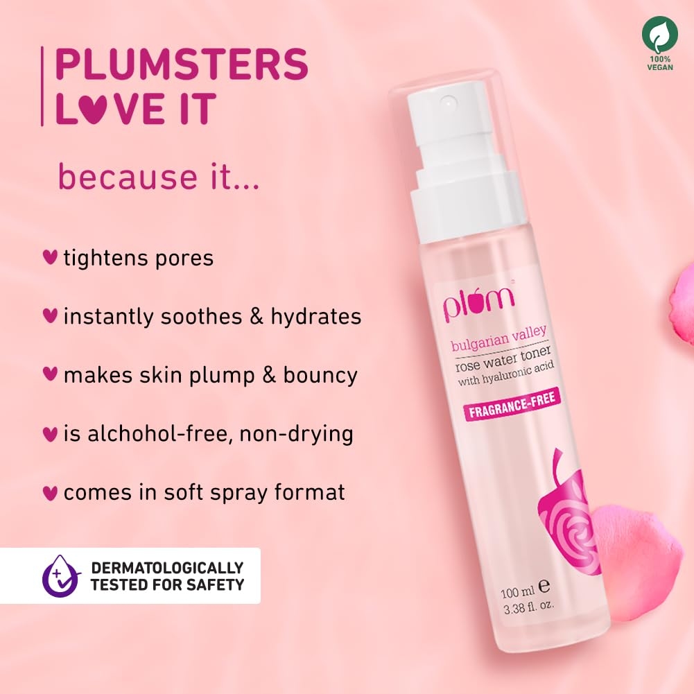 Plum Bulgarian Valley Rose water Toner for Face 2