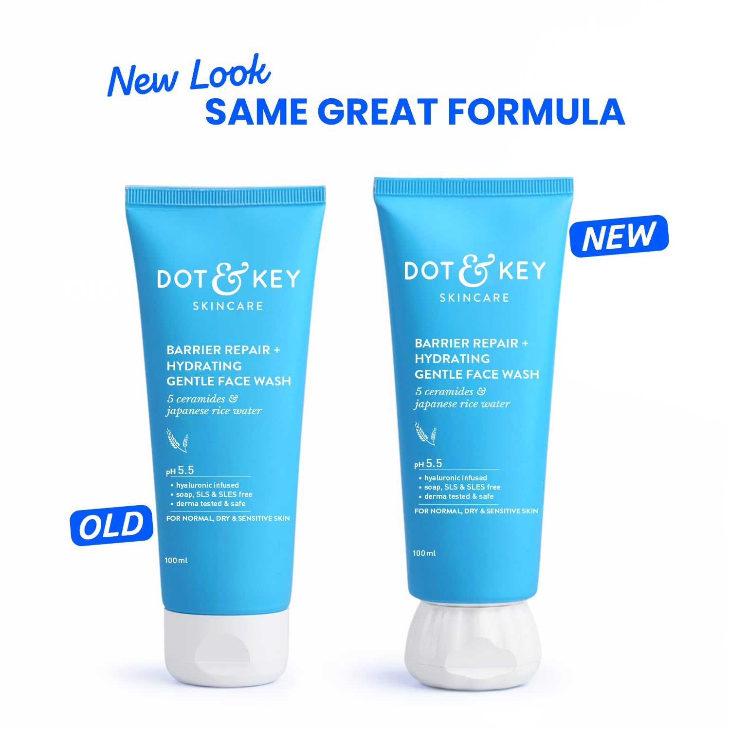Dot & Key Barrier Repair + Hydrating Gentle Face Wash With Probiotic 7