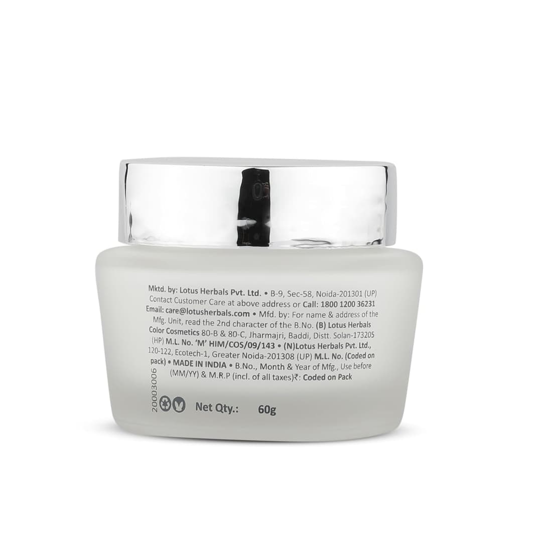 L0tus Herbals Whiteglow Skin Brightening Gel Creme - 60g 6
