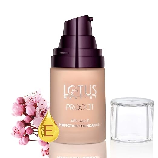 Lotus Makeup Proedit Silk Touch Perfecting Liquid Foundation (Espresso, 30 Ml) Luminous & Dewy Finish - Full, Normal 2