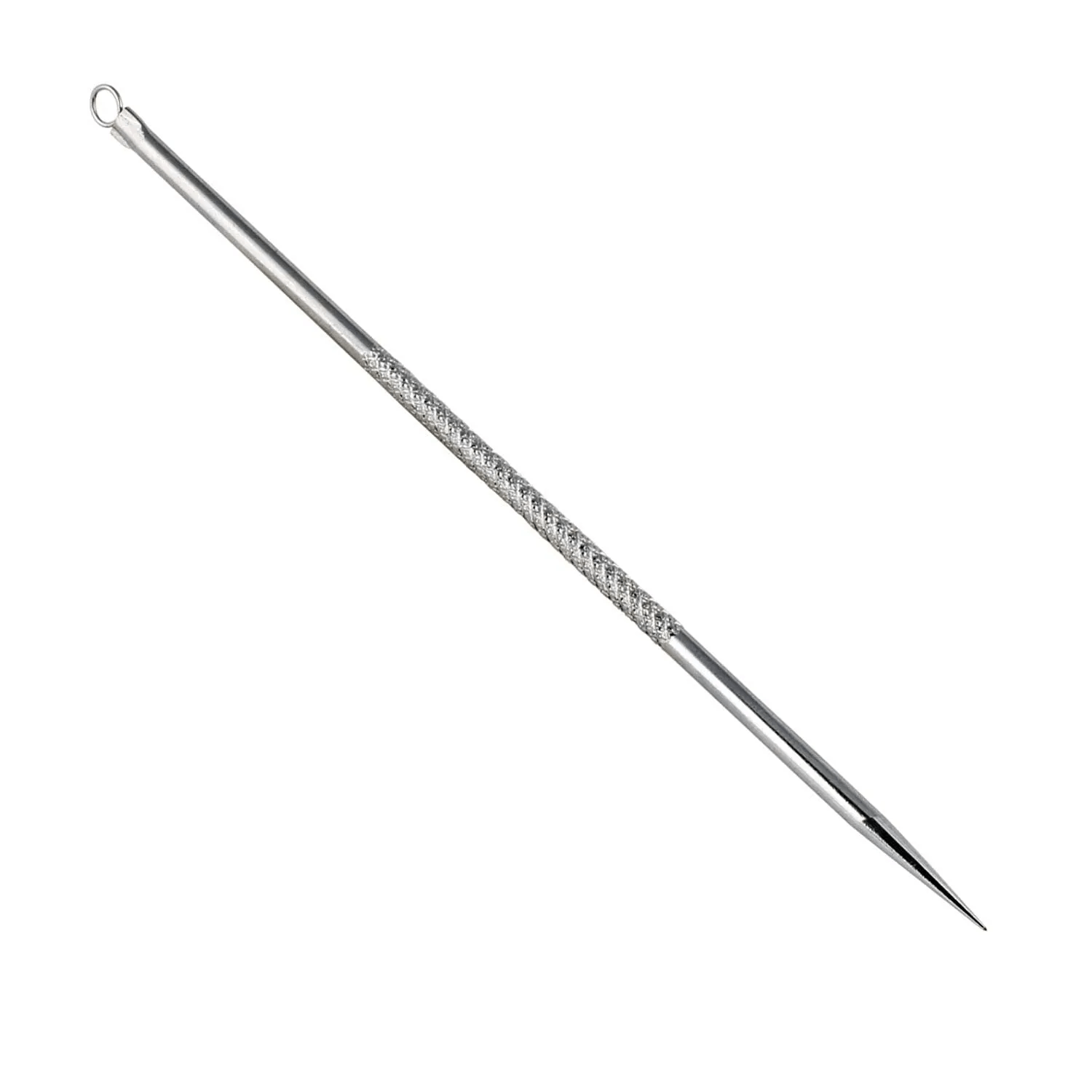 Blackhead Remover Tool - 1pc Silver Blackhead Comedone Acne Pimple Blemish Extractor Remover Stainless Needles Remove Tools Face Skin Care Pore Cleaner 3