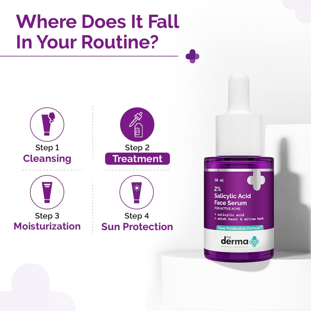 Salicylic Acid Serum Acne with Witch Hazel Day+Night 7