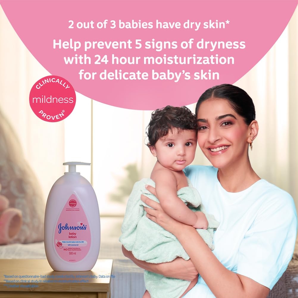 Johnson's Baby Soft Baby Lotion 4