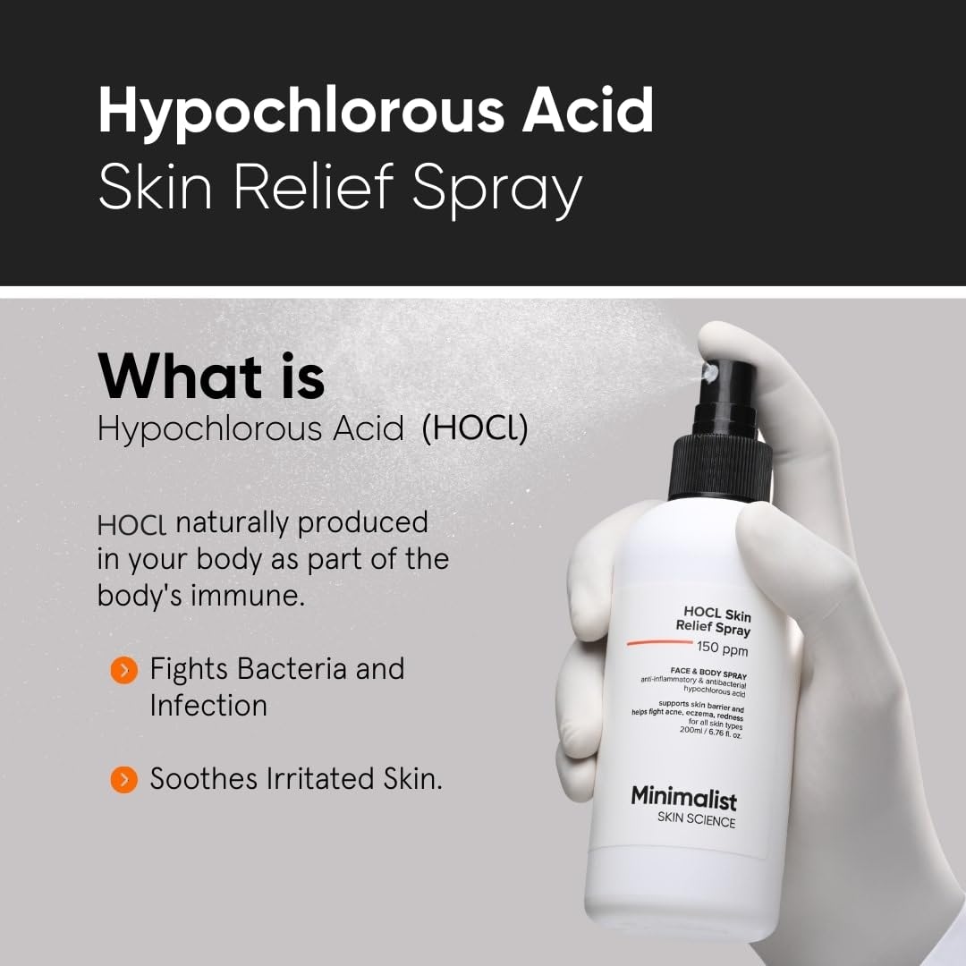 Minimalist Anti-Acne HOCL Face & Body Spray For Skin Relief 2