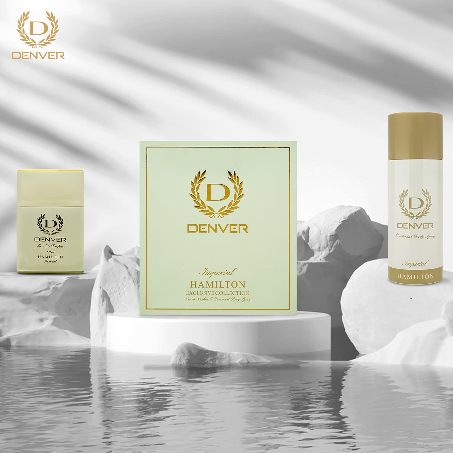 Denver imperial Perfume and Deo Combo Set - 60ml & 165 ml 3