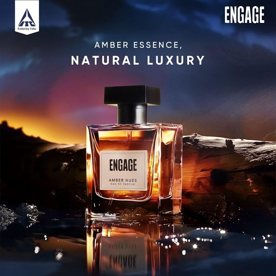 Engaage Perfume for Men - Amber Hues (100ml) 3