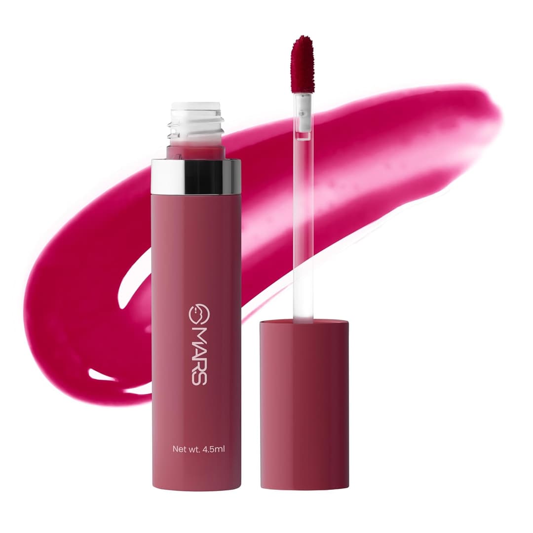MARS Lip Mist for Women | Dual Function | Buildable Color | Glossy Finish | Long-Lasting | Hydration | Light-Weight Formula | Non-Patchy Reapplication