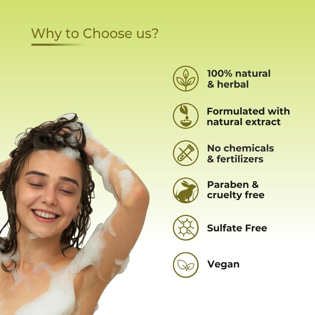 Prisa Organics Olive & Aloevera Shampoo with Conditioner (300ml) 4