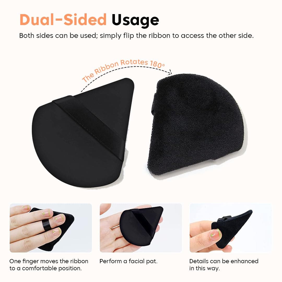 Triangle Makeup Puff - Pack of 1 4