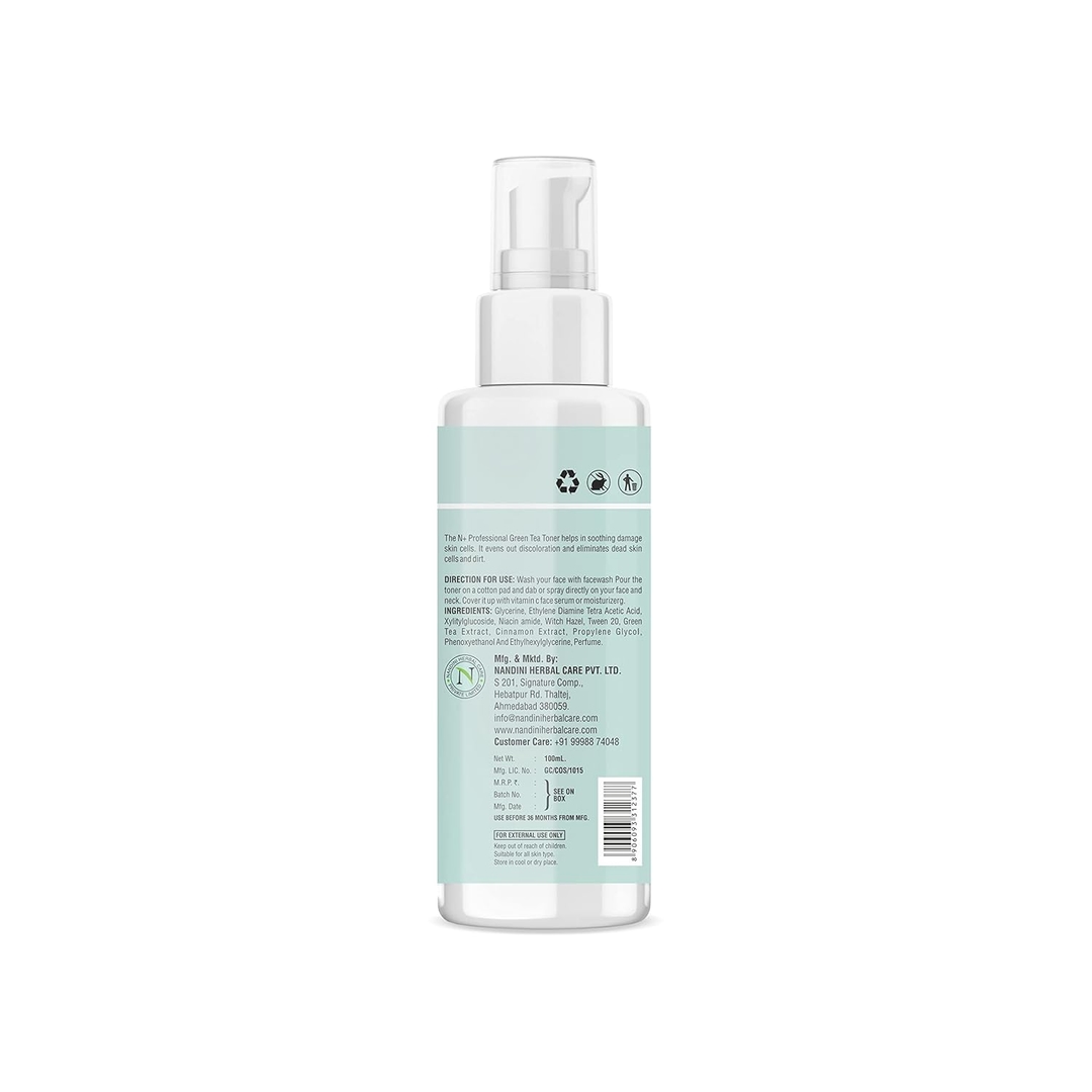 N Plus Professional Green Tea Toner 3