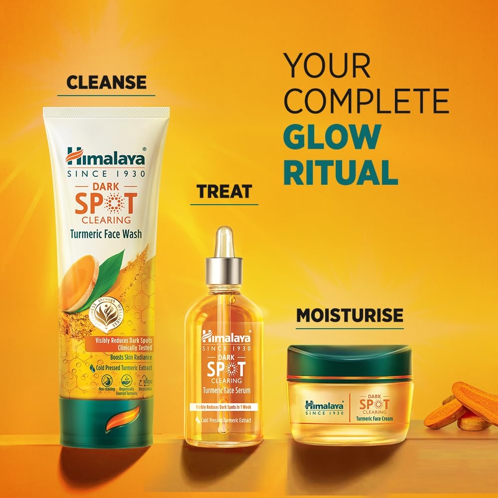 Himalaya Dark Spot Clearing Turmeric Face Serum (30ml) 8