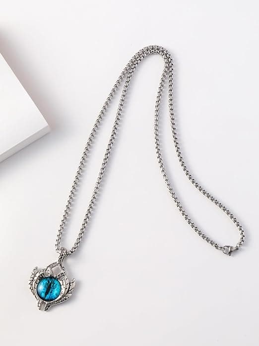 Devil Eye Pendant Necklace for Men/Boys - Stainless Steel 3