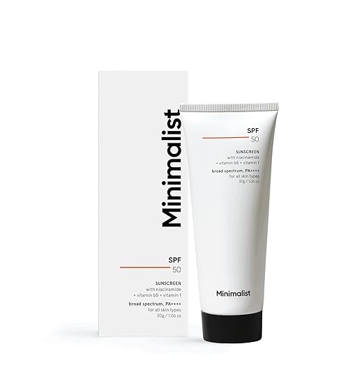 Minimalist Sunscreen SPF 50 PA+++ with Niacinamide & Multi-Vitamins 1