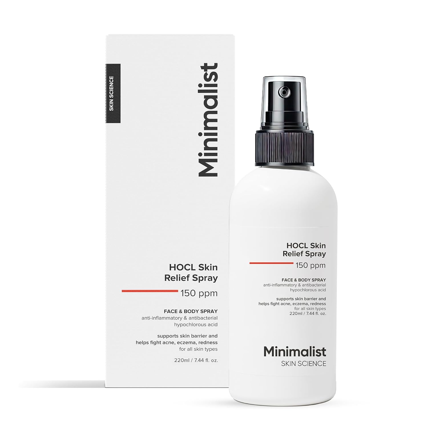 Minimalist Anti-Acne HOCL Face & Body Spray For Skin Relief 1