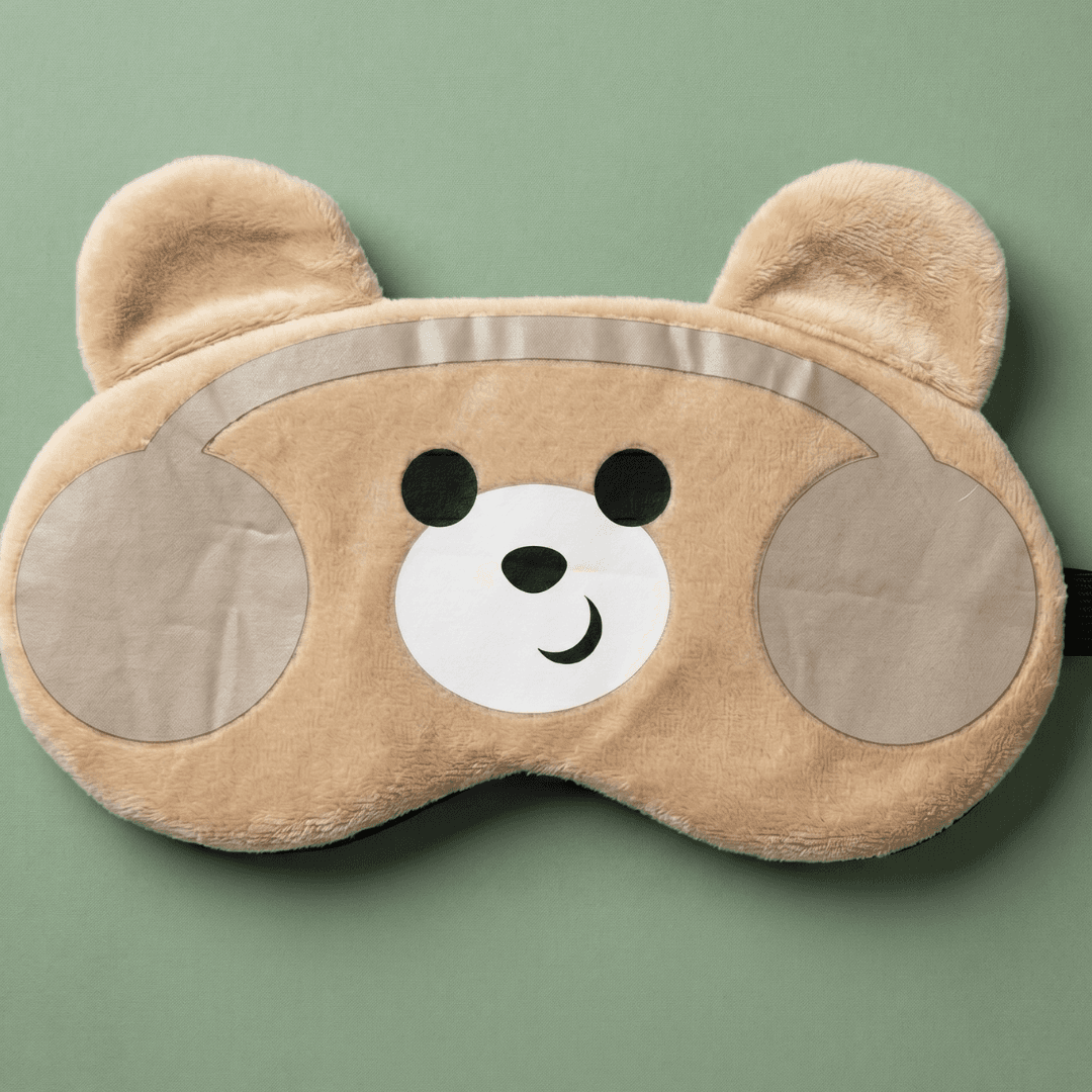 VaryGood Plush Anime-Inspired Sleeping Eye Mask With Cooling Gel Pad 2