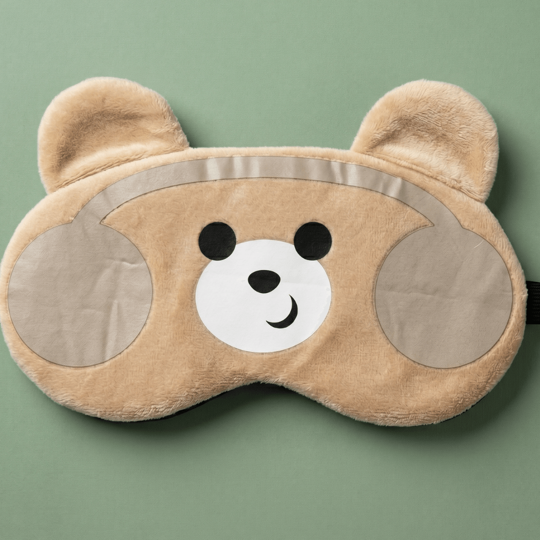 VaryGood Plush Anime-Inspired Sleeping Eye Mask With Cooling Gel Pad 3