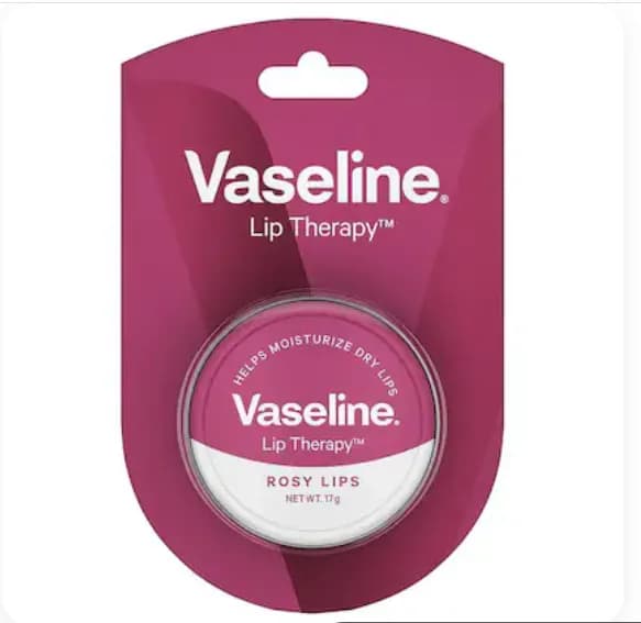 Vaseline Lip Therapy Rosy Lips, | Provides Hydration, Sheer Pink Tint & Glossy Shine 17gm Made In India