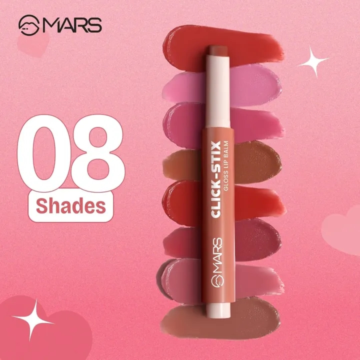 MARS Click Stix Gloss Lip Balm (2g) 4