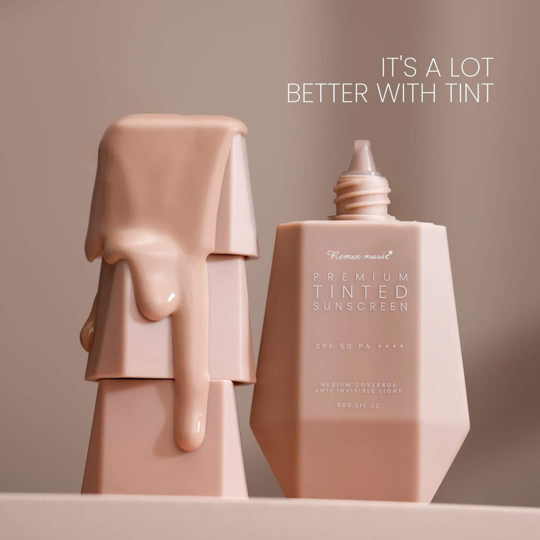 Fairy Skin Tinted Sunscreen SPF 50 PA ++++ Sheer Coverage | 50 Gm | Made in Philippines | Premium Tinted Sunscreen - By Allure Cosmetics 1