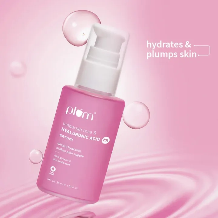 Plum 2% Hyaluronic Acid Serum with Bulgarian Rose - 30 ml 1